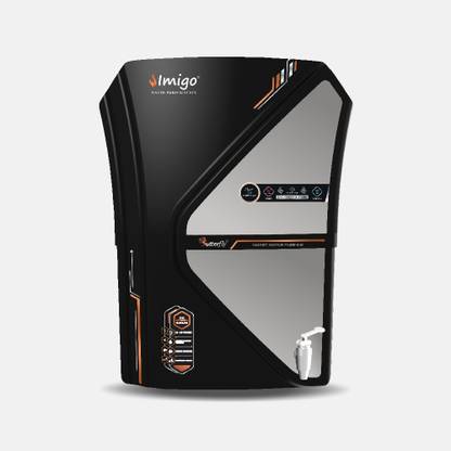 Imigo Black Silver water purifier 12 L RO + UV + UF + TDS Water Purifier