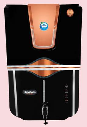 AquaDpure Copper + Mineral ,Best For Home and Office 12 L RO + UV + UF + TDS Water Purifier