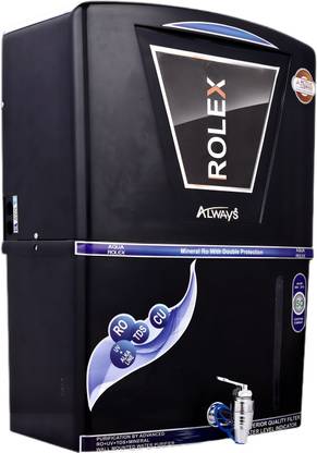 Always Rolex 12 L  + Active Copper Water Purifier 12 L RO + UV + UF + TDS Water Purifier