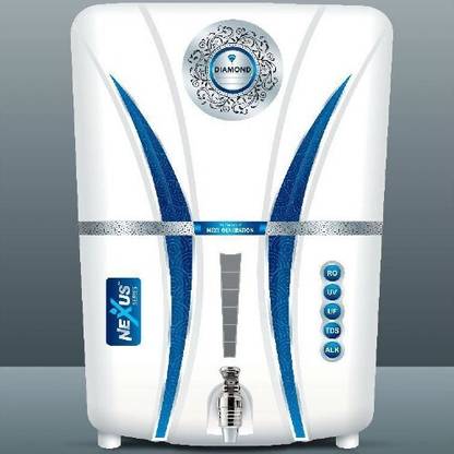 ojhashree Aqua Dimond nexus RO+ UV+ COPPER + TDS CONTROL) 15 Liters 12 L RO + UV + UF + Minerals + Copper Water Purifier