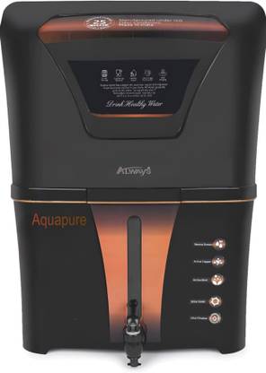 Always Aquapure Zinc Copper Alkaline RO with 12 L RO + UV + UF + Copper + TDS Control Water Purifier