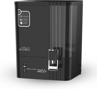 SHAPURE Aqua 2090 RO Water Purifier | Modern & Invisible Screw | 7 Stage NEXT Technology 10 L RO + UV + MTDS + Alkaline Water Purifier