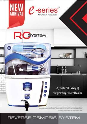 G Series Eseries platinum 12.5 L RO + UV + Alkaline Water Purifier
