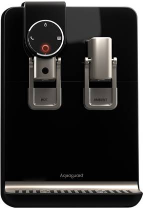 Aquaguard Blaze Insta Hot & Ambient 5.6 L UV + UF + Copper Water Purifier Dual Stainless Steel Tank | Instant Hot Water | Dual Dispense Technology | 8-Stage Purification | Child Lock | Removable Drip Trip | Suitable only for Municipality Water Supply