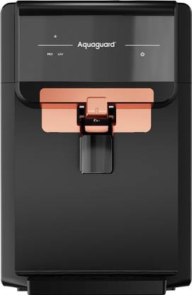 Aquaguard Eden RO+UV+MTDS+SS (GWPDERUMS00000, Black) 6 L RO + UV + MTDS Water Purifier