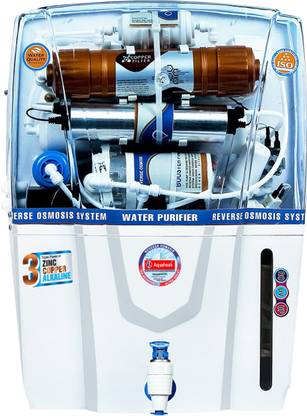 Aqua Fresh Omega Copper Audy 12 L RO + UV + UF + TDS Water Purifier with Prefilter