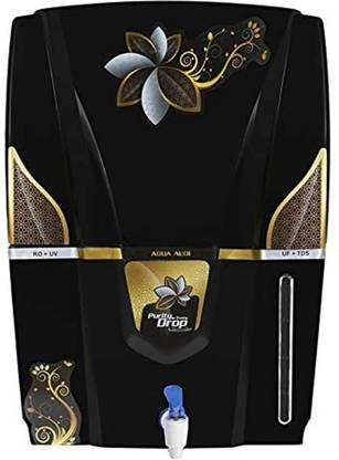 AQUA Black Audi 12 L RO + UV + UF + TDS Water Purifier