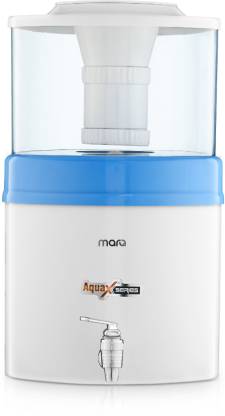 MarQ by Flipkart BePure Marble 25 L Gravity Based + UF Water Purifier  (WHITE ABS)