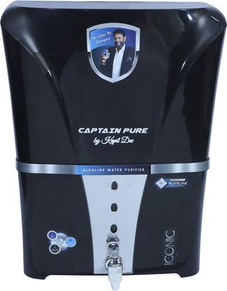 captain pure by Kapil Dev Iconic 12 L RO + MF + MP Water Purifier