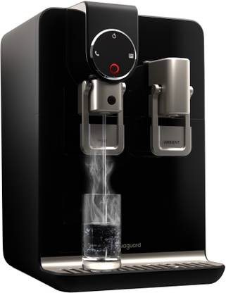 Aquaguard Blaze Insta WS Hot & AMB 5.6 L RO + UV + Copper Water Purifier | Dual Stainless Steel Tank | Instant Hot Water | Dual Dispense Technology | 9-Stage Purification | Child Lock | Removable Drip Trip | Suitable for all - Borewell, Tanker, Municipality Water