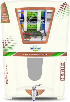 Jet Aqua X-PLUS White Copper 10 L RO + UV + UF + Minerals Water Purifier