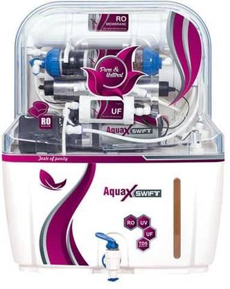 Bluetails Swift Model 12 Ltr Copper filter Vitamin B12 + RO + UF + TDS Water filter 12 L RO + UV + Minerals Water Purifier