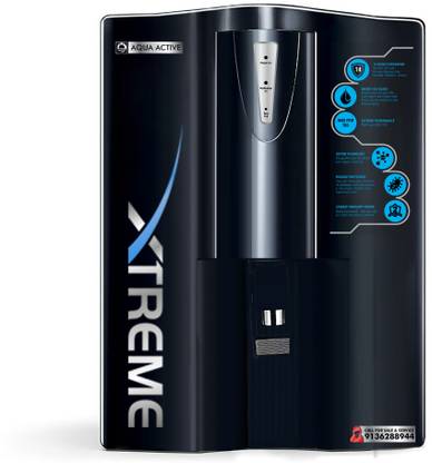 AquaActive MineralShield Essential 8L RO+UV+UF+Mineral | Mineral Water | 3-Year Warranty 10 L RO + UV + UF + TDS + Copper Water Purifier