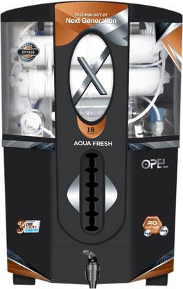 Aqua Fresh Panther Opel Copper India 1st BIS (IS 16240 :2023) CM/L8100159306 18 L RO + UV + UF + Copper Guard + pH enhancer Water Purifier