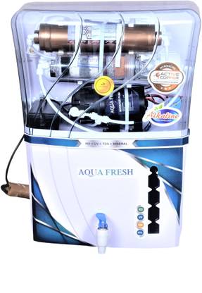 Aquafresh ALFA PRISM COPPER+ALKALINE+RO+UV+TDS 12 L WHITE AUTOMATIC ELECTRICAL BOREWELL 1500 TDS BEST HOME WATER PURIFIER 12 L RO + UV Water Purifier