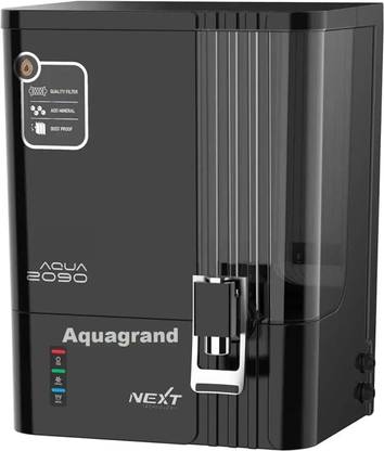 Aquagrand 2090 Model SMART LED Display Premium Water Purifier For Home and office 10 L RO + UV + UF + TDS Water Purifier