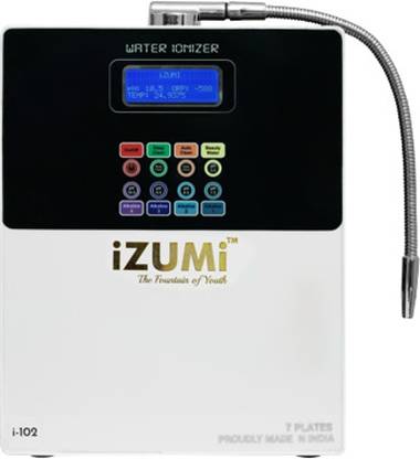 Izumi Alkaline Water Ionizer I102 2 L RO + UV + UF + Minerals + Alkaline Water Purifier