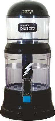 Zero B ZeroB Suraksha Plus Pro Water Purifier | Ideal for Home & Office | 15 L Gravity Based Water Purifier