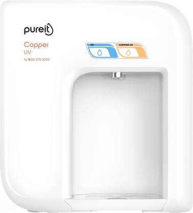 Pureit Copper UV Water Purifier Suitable only for Municipality Water Supply