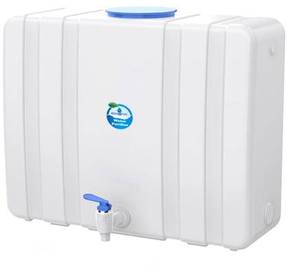 AquaDpure Waste and Reject Water Collecting Translucent Tank 15 L RO Water Purifier