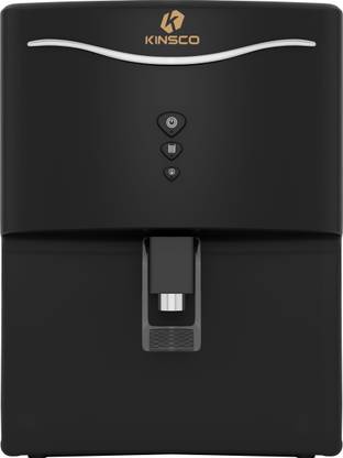 Kinsco Aqua Curvv ISI Mark Copper Zinc Alkaline Mineral RO 8 L RO + UF + UV + Copper + Alkaline + Mineralizer Water Purifier