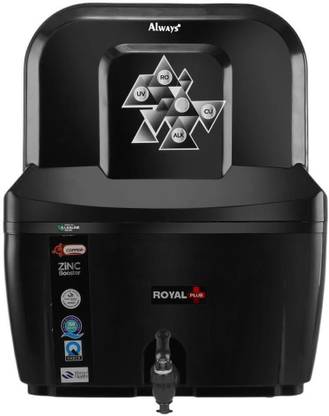 Always Royal Plus Zinc Copper with Alkaline 15 L RO + UV + Copper Water Purifier