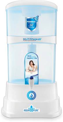 AquaDpure Non-Electric & Chemical Ultra Filtration  Technology with  18 L UF Water Purifier