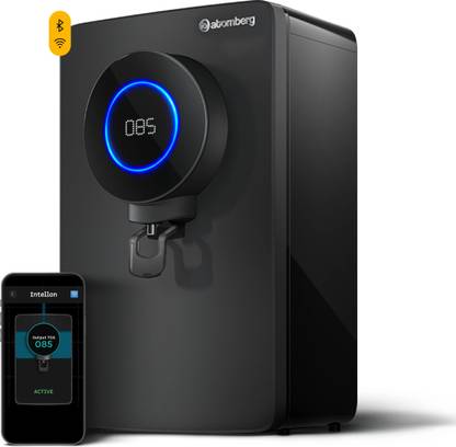 Atomberg Intellon 8 L RO + UV + UF + Alkaliser Water Purifier India's 1st Adaptive| 4 Modes | TDS-Based Filtration | Smart IoT | 7 Stages | Retains Minerals & Improves Health | 2 Year Warranty |No AMC