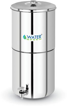 WATER GREEN Stainless Steel 18 L Gravity Based Water Purifier