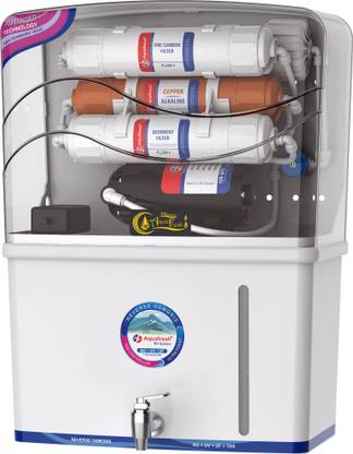 DHANVI AquaFresh DHANVI 12 L RO + UV + UF + Copper Water Purifier