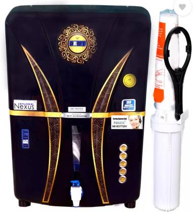 nexus pure DRIFT 4 COPPER + ALKALINE 14 L RO + UV + UF + TDS Water Purifier