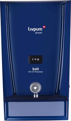 LIVPURE Rental Model 11M LIV BOLT 7 L RO + UV + Mineraliser Water Purifier