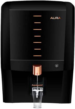 Aquaguard Aura 7 L RO + UV + UF + MTDS Water Purifier With Copper|Suitable for all - Borewell, Tanker, Municipality Water