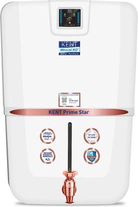 KENT Prime Star 9 L RO + UV + UF + TDS Control + UV in Tank + Copper Water Purifier