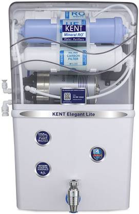 KENT ELEGANT LITE 8 L RO + UF + TDS Water Purifier