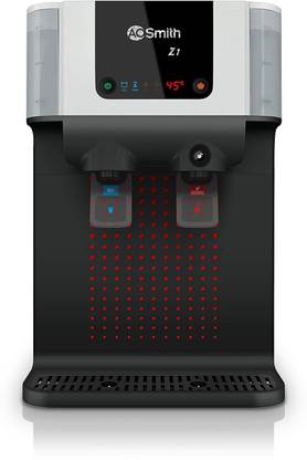 AO Smith Z1 10 L UV + UF Water Purifier | Hot + Normal Water| 5-Stage Purification| Digital Display| Advanced Alert Tech| Wall Mount + Table Top Placement| Suitable only for Municipality Water Supply