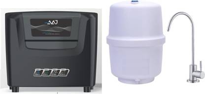 Aquagrand AQUA AAJ UTC (Under The Counter)|LED Display |Storage Tank & Faucet | 5 L RO + UV + UF + TDS + Copper Water Purifier