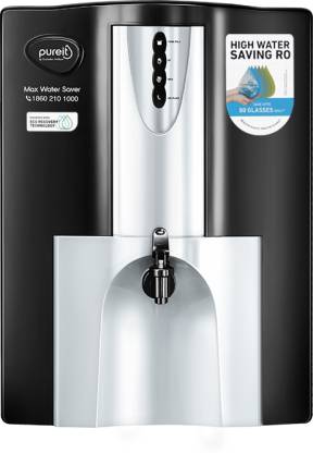 Pureit Max Water Saver 10 L RO + UV + MF Water Purifier Suitable for all - Borewell, Tanker, Municipality Water