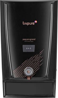 LIVPURE LIV-PEP-PRO-GRAND-COPPER 7 L RO + UV + Mineraliser Water Purifier