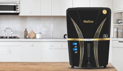 Hallox Copper RO Water Purifier 12 L RO + UV + UF + TDS Water Purifier