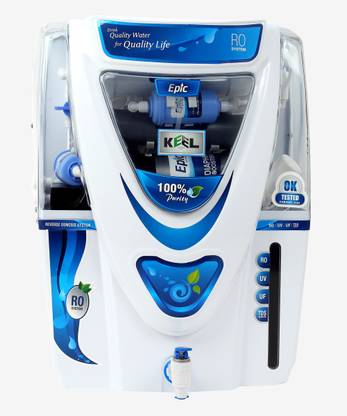 Keel EPIC 15 L RO + UV + UF + TDS Water Purifier with Prefilter