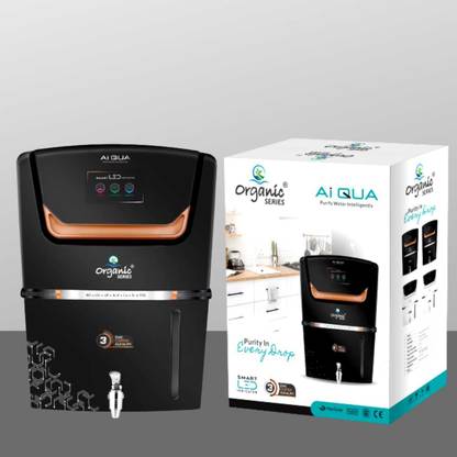 pureworld AI Aqua Water Purifier with LED light 15 L RO + UV + UF + ATDS Water Purifier