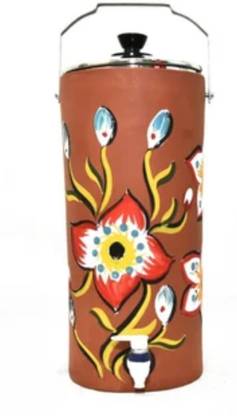 Extraposh R.O matka painting Drinking water from a clay pot 10 L Water Tank 10 L Water Tank