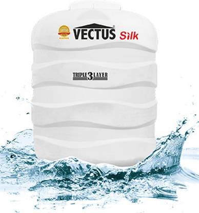 VECTUS Triple Layer Silk Water Tank 750 L Water Tank