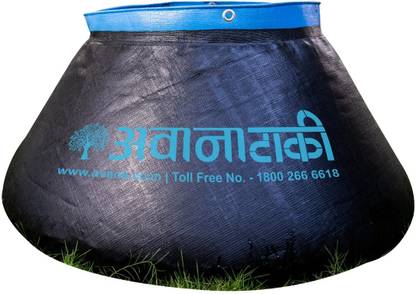 Avana Tank Lightweight , Portable & Foldable Useful For Water Storage , Animal Feeding 250 L Water Tank