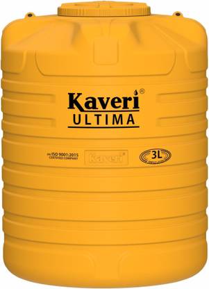 Kaveri Ultima 3 Layers Water Tank 1000 L Safe for Drinking Water Insect & Rust Proof 1000 L Water Tank