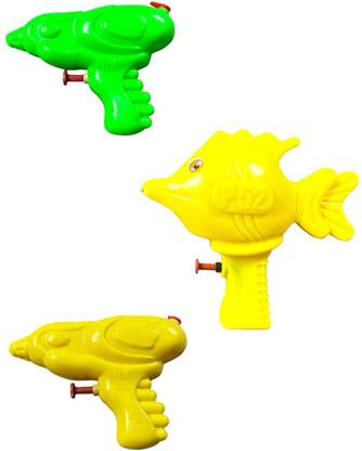 RUPALTTOYSBABA Holi Pichkari Water Gun High Pressure Cartoon PIchkari Set Of 3 1 L Water Tank