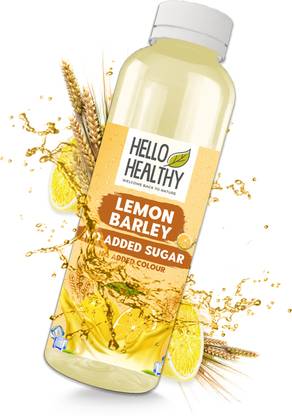 Hello Healthy Sugar Free Lemon Barley Ready to Drink Flavored Water