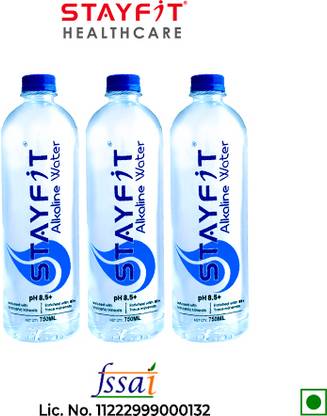 Stayfit Alkaline Water with Essential Nutrients | 81+ Trace Minerals | 8.5+ Ph Alkaline Mineral Water