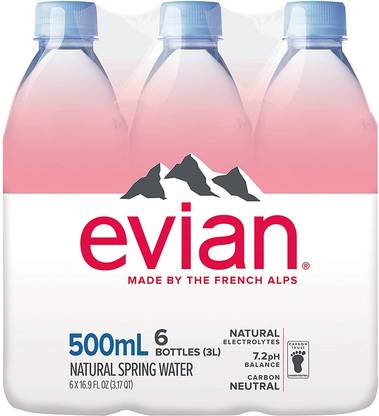 Evian Mineral Water